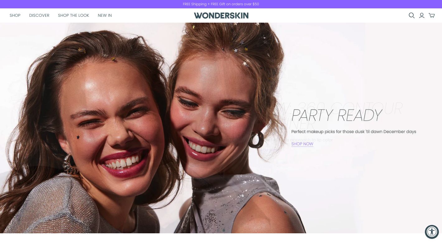 Wonderskin Website