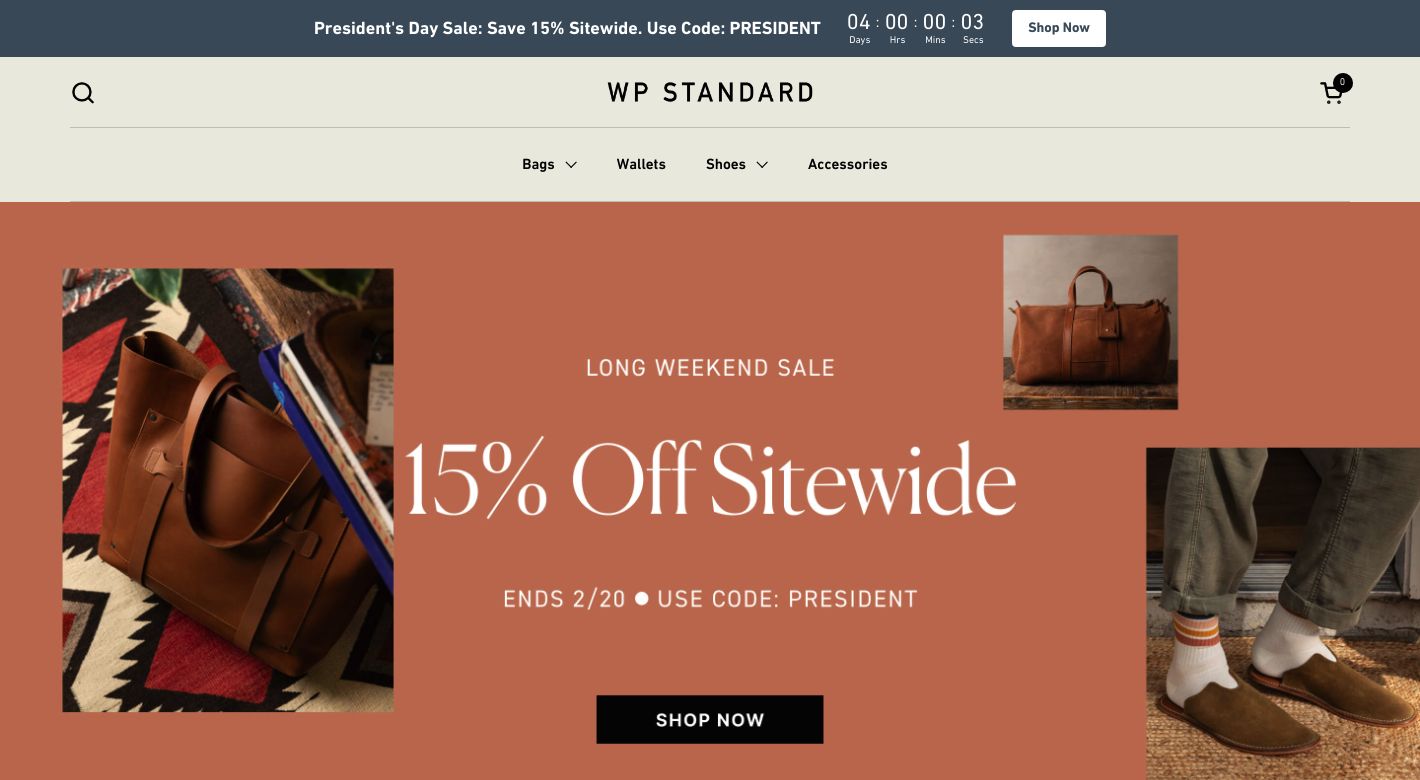 WP Standard Website