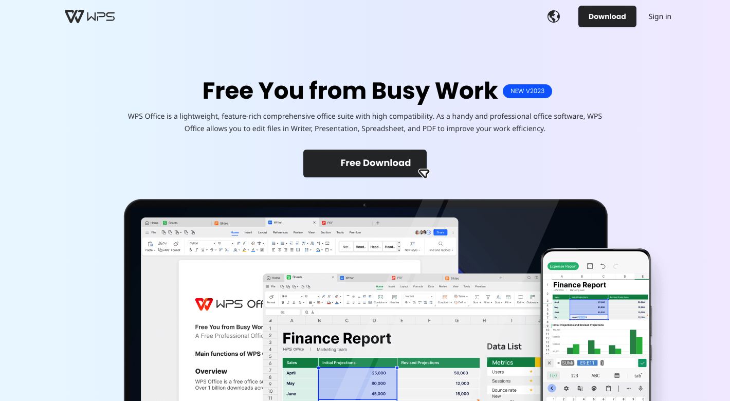 WPS Office Website