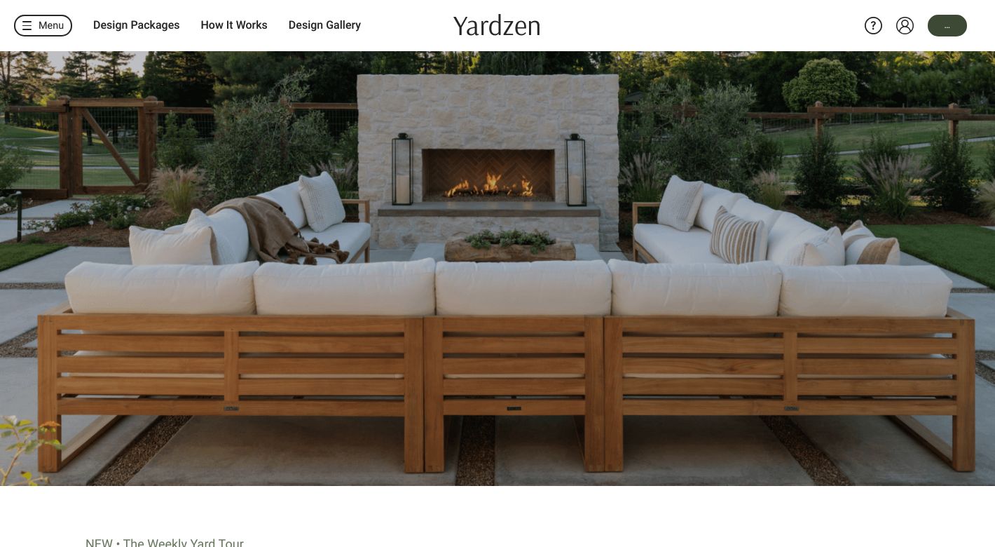 Yardzen Website