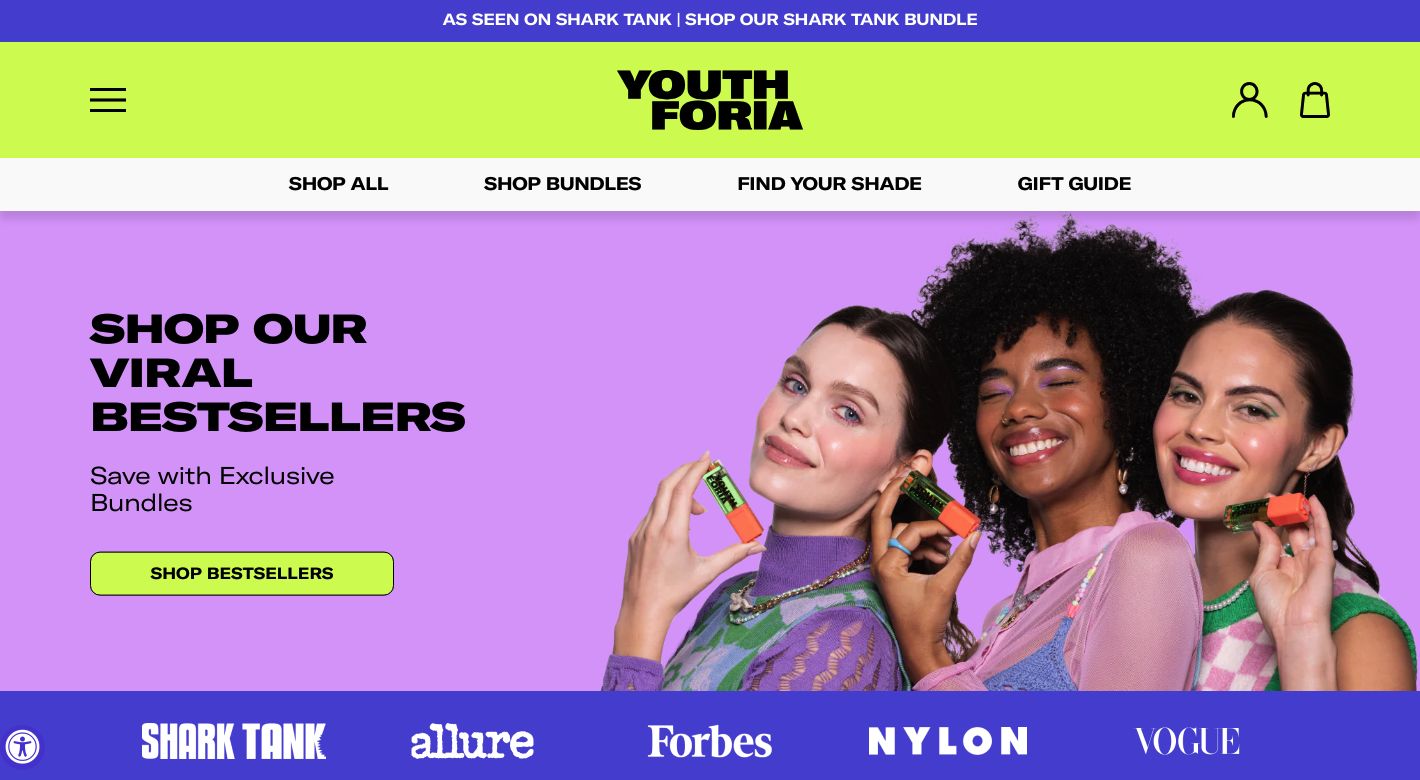 Youthforia Website