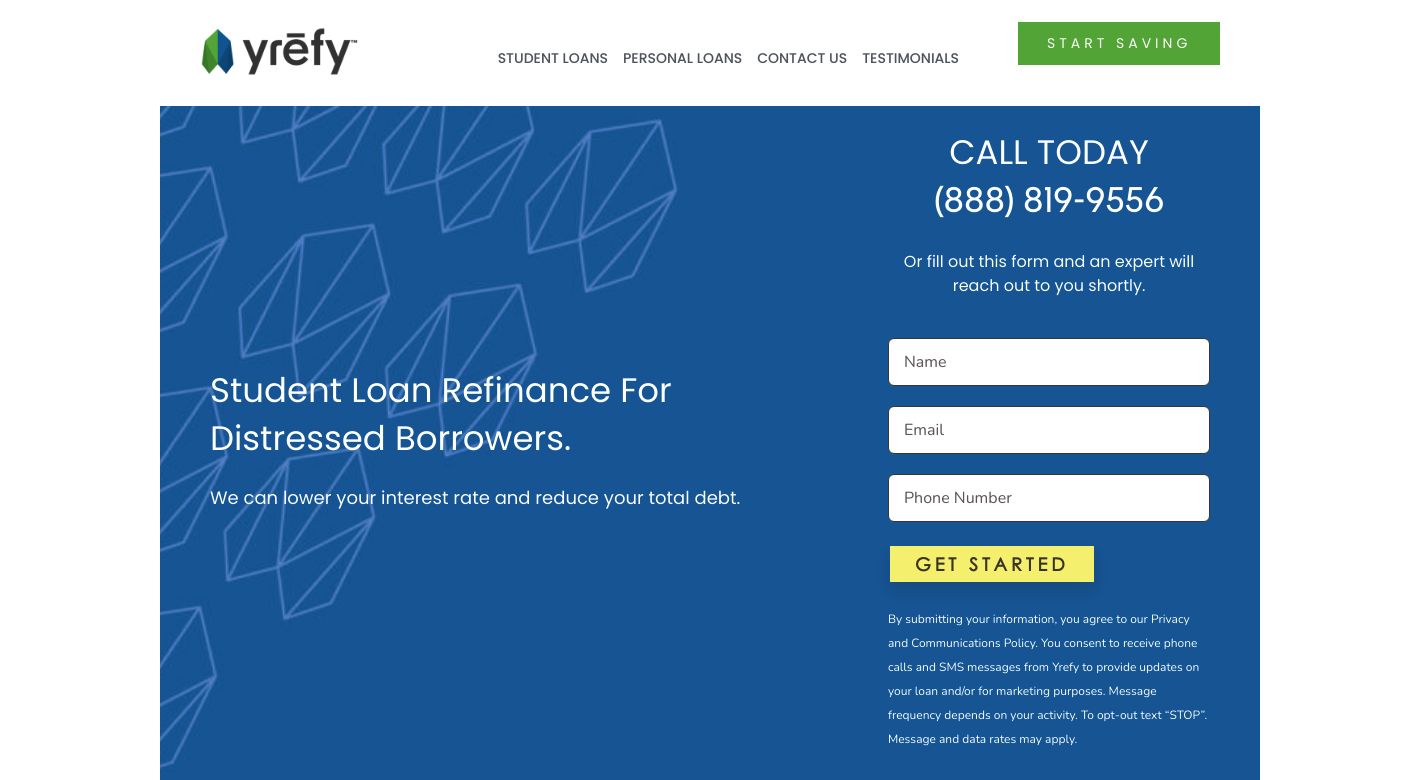 Yrefy Website