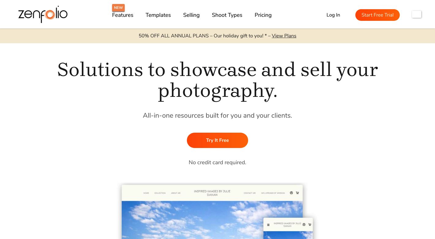 Zenfolio Website