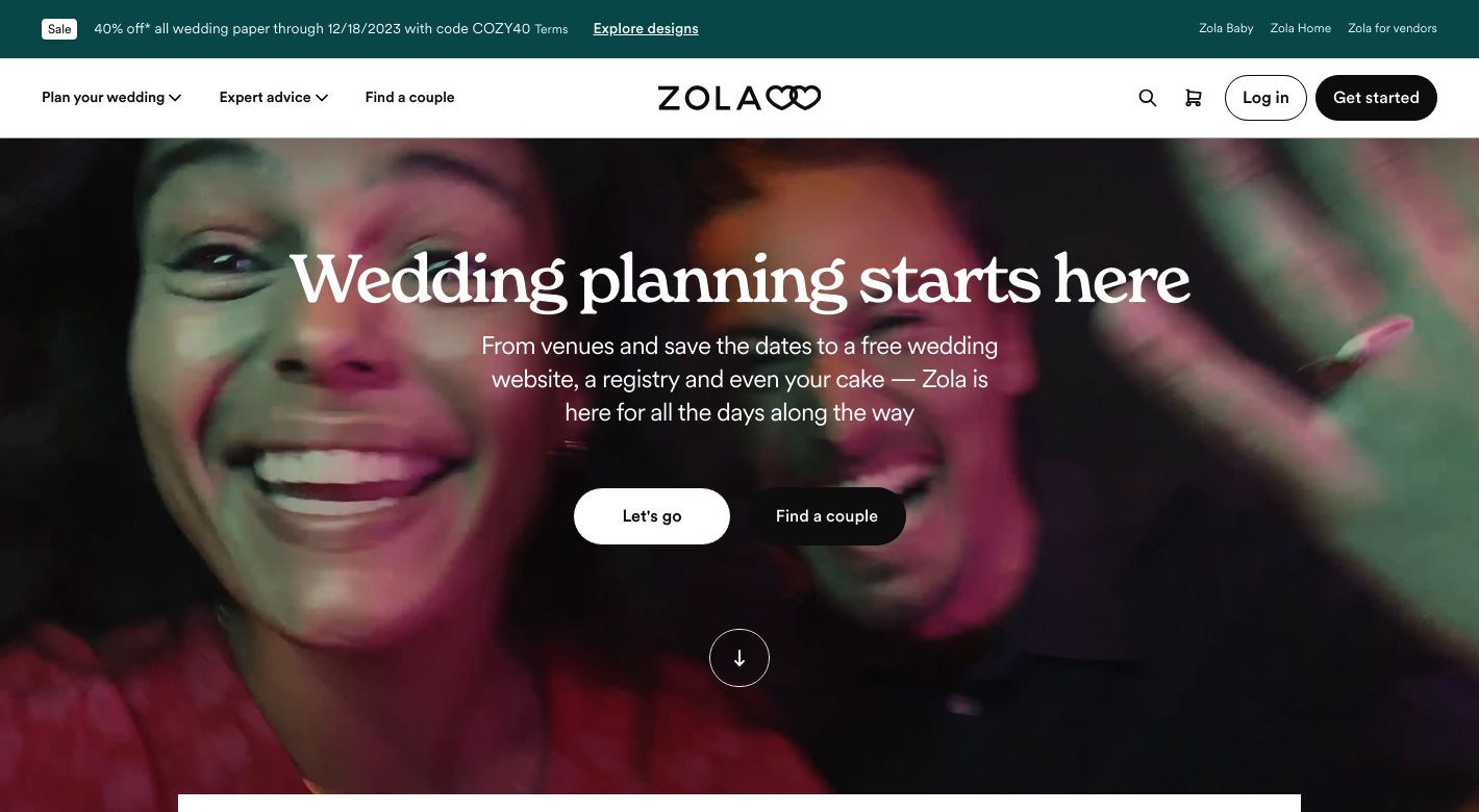 Zola Website